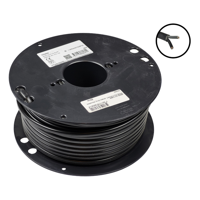EL-KABEL 2 X 2,5 KV DOB. ISOLERT