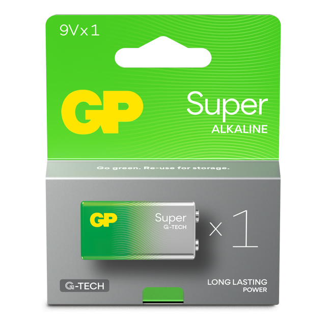 GP BATTERI 9V