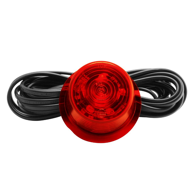 UTGÅTT GYLLE GLASS M/DIODE RØD 30796