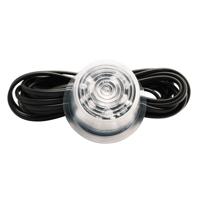 UTGÅTT GYLLE GLASS M/DIODE HVIT 30797