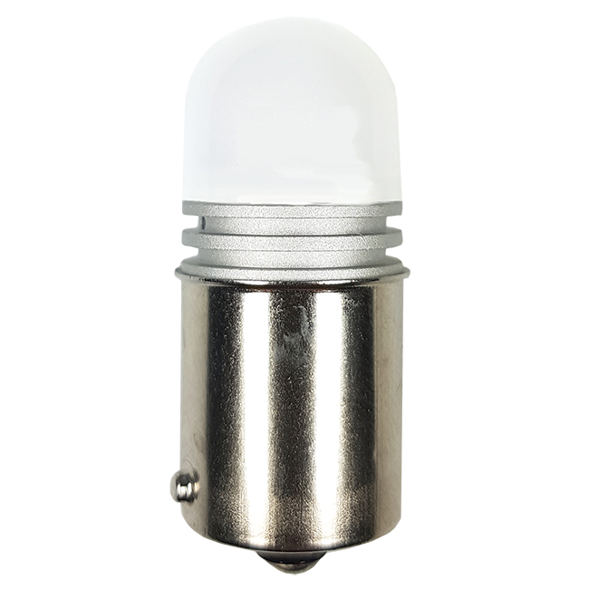 LEDPÆRE 24V BA15S HVIT (13498)