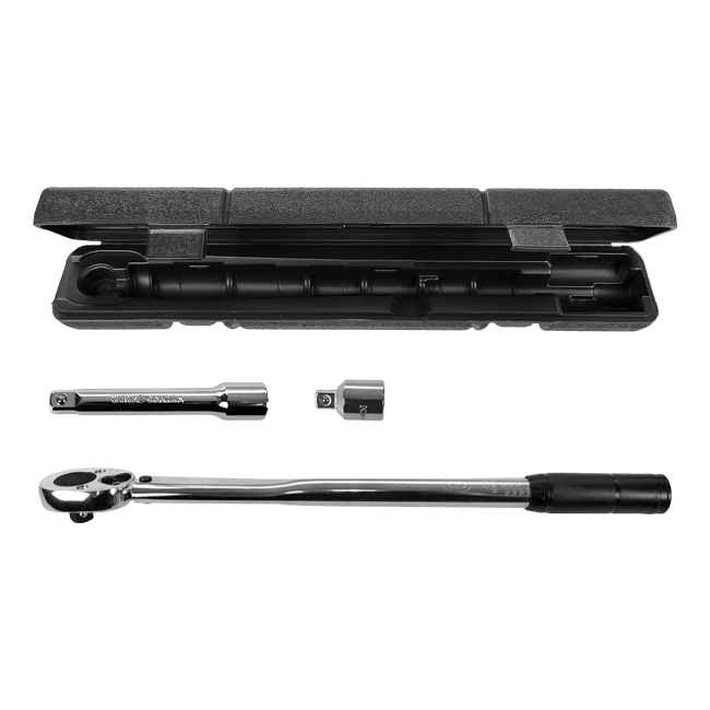 MOMENTNØKKEL 1/2" + 3/8" ADAPTER