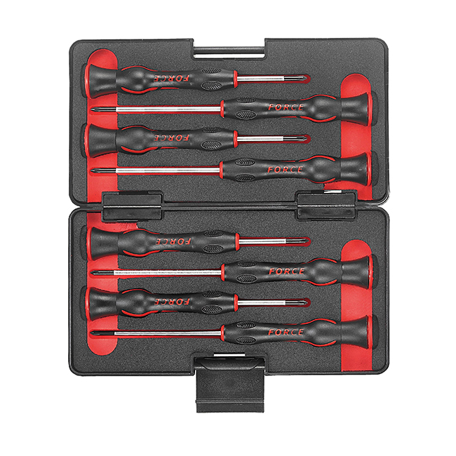 FORCE TORX SKRUTREKKERSETT 8 DELER