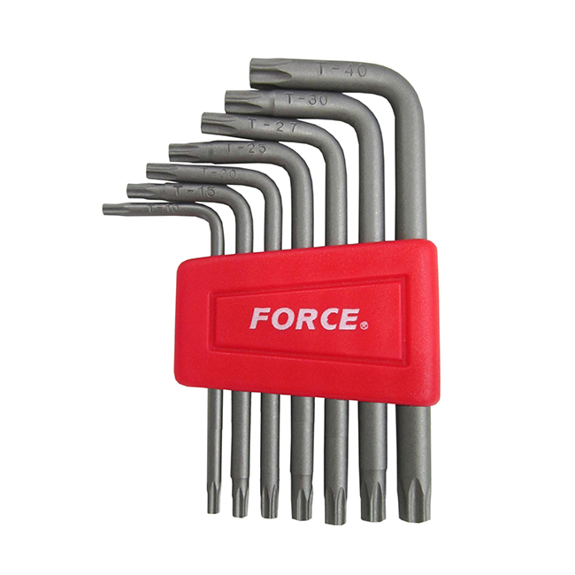 FORCE TORX NØKKELSETT 7 DELER