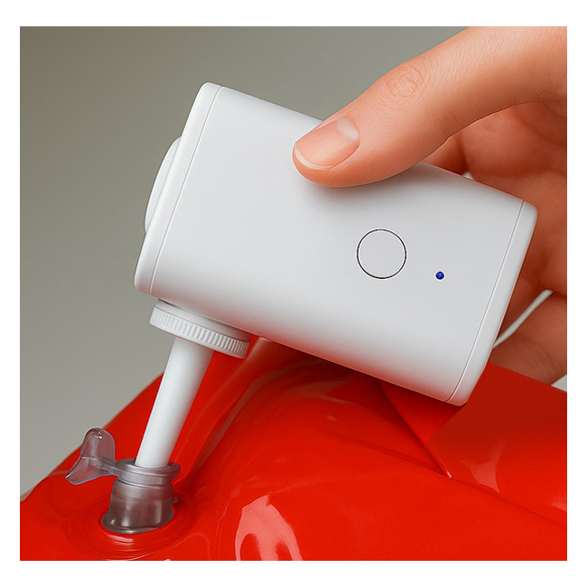 PUMPE LUFT MINI OPPLADBAR 2-VEIS