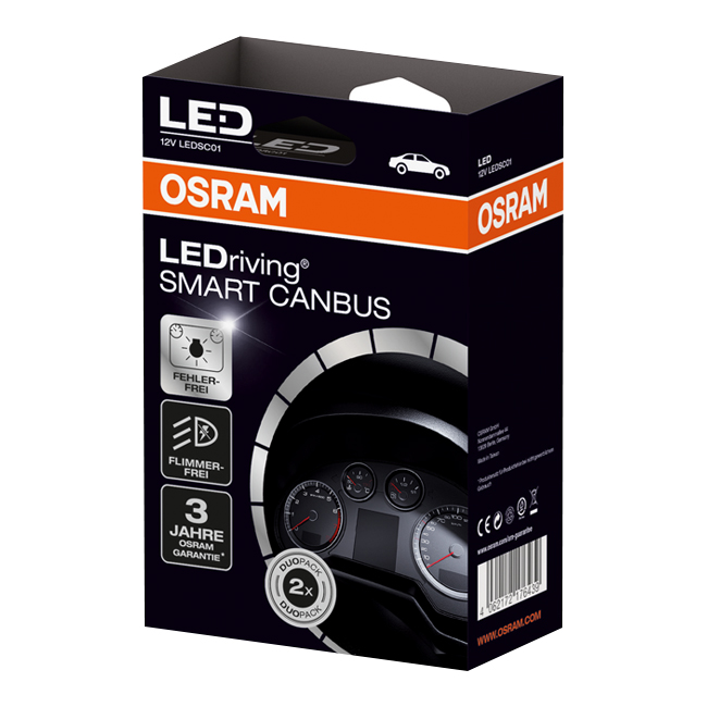 LED OSRAM ERROR CANCELER CANBUS 2-PK