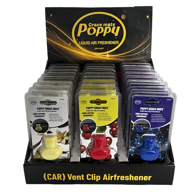 POPPY FOR LUFTINNTAK - DISPLAY 24 STK