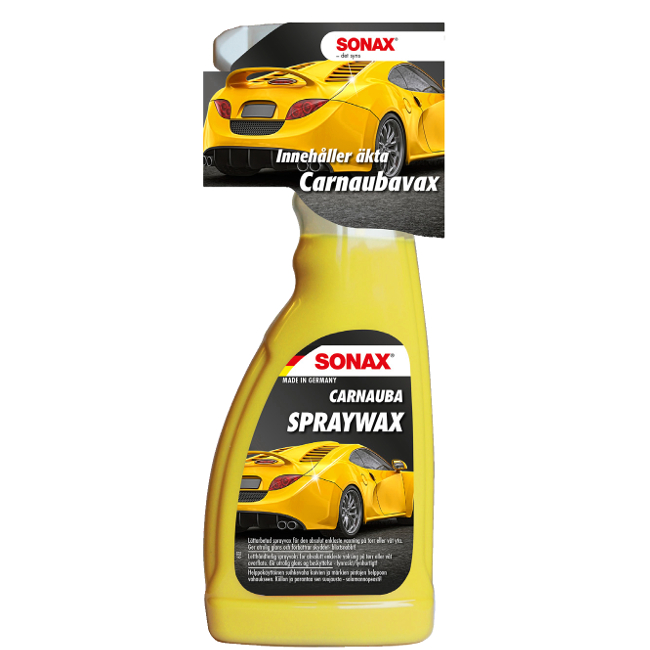 SONAX CARNAUBA SPRAYWAX 500ML.
