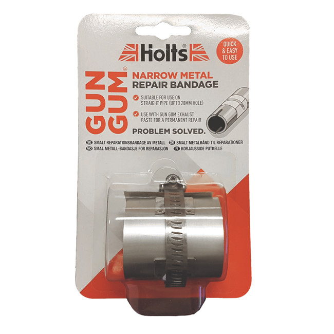 HOLTS GUN GUM METALBANDAGE (EKSOSRØR)