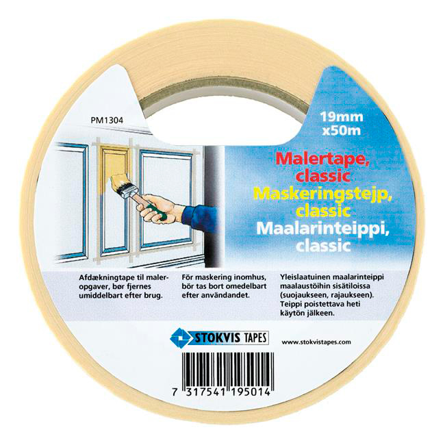 MASKERINGSTAPE 19MM X 50M