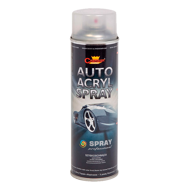 AUTOLAKK KLAR 500ML.
