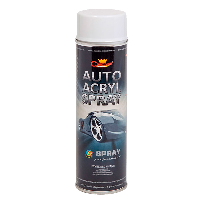 AUTOLAKK HVIT BLANK 500ML.
