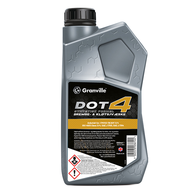 BREMSEVÆSKE 500 ML. DOT 4