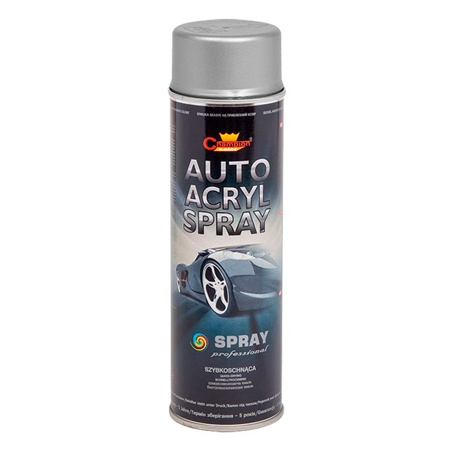 AUTOLAKK ALUMINIUM/SØLV 500ML