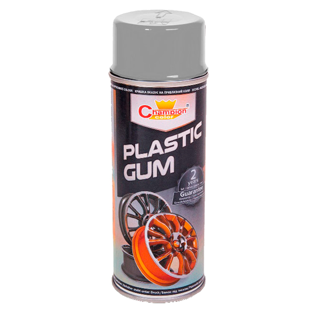 GUMMILAKK PLASTISKIN SØLV 400 ML.