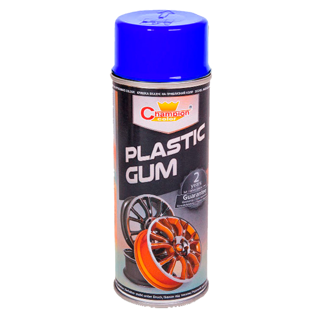 GUMMILAKK PLASTISKIN BLÅ 400 ML.