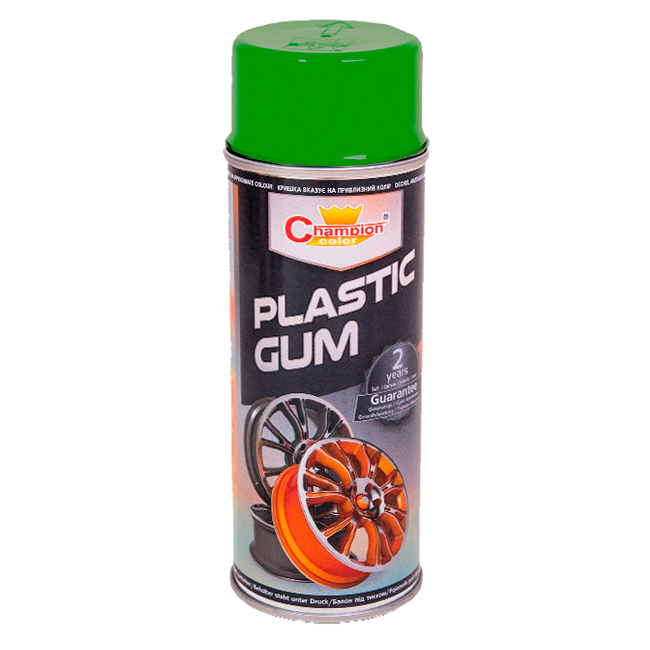 GUMMILAKK PLASTISKIN GRØNN 400 ML.