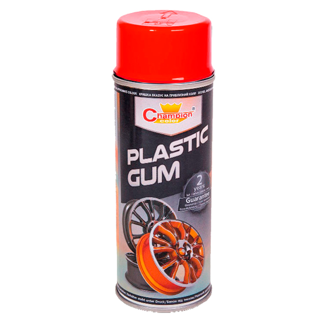 GUMMILAKK PLASTISKIN RØD 400 ML.