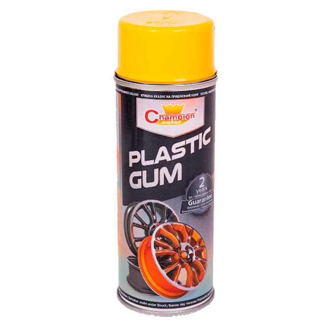 GUMMILAKK PLASTISKIN GUL 400 ML.
