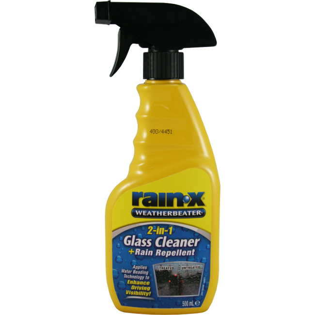 RAIN-X 2 i 1 GLASSRENS & REPELLENT 500ML