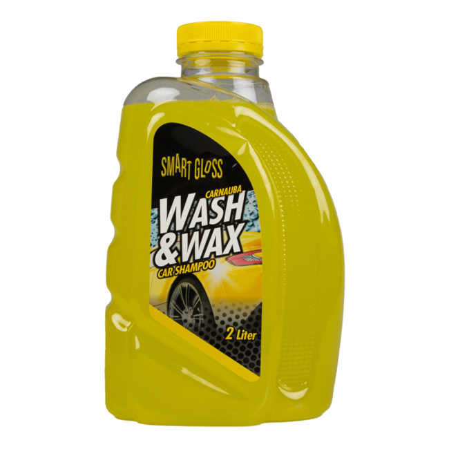 SMART GLOSS WASH & WAX CARNAUBA SHAMPOO 2L.