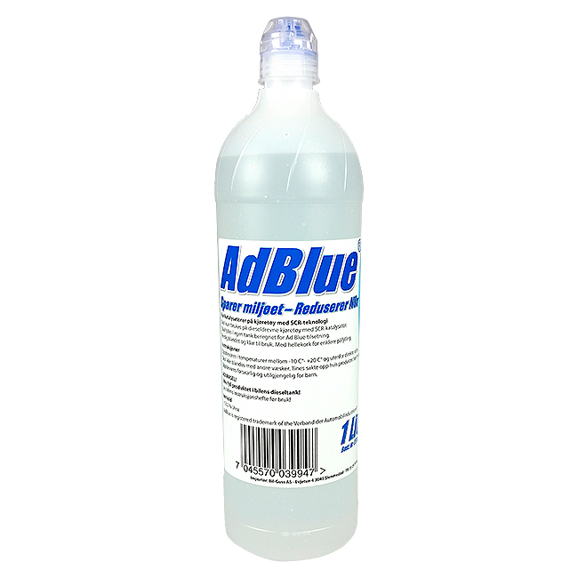AdBlue® 1 LITER MED HELLEKORK