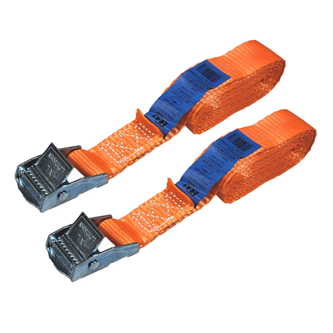 BAGASJEBÅND 2-PACK M/SP.FESTE 25MM 2,5M