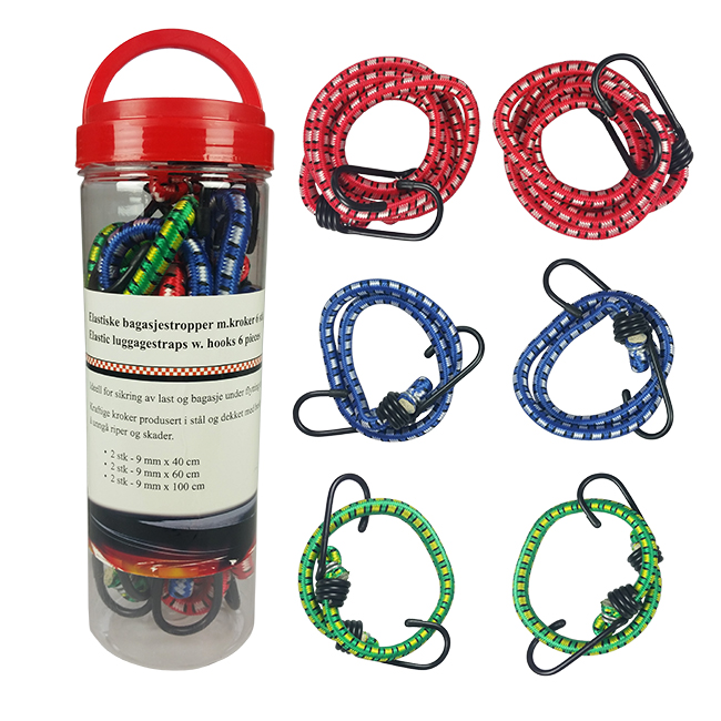 BAGASJESTROPP 6-PACK I BOKS