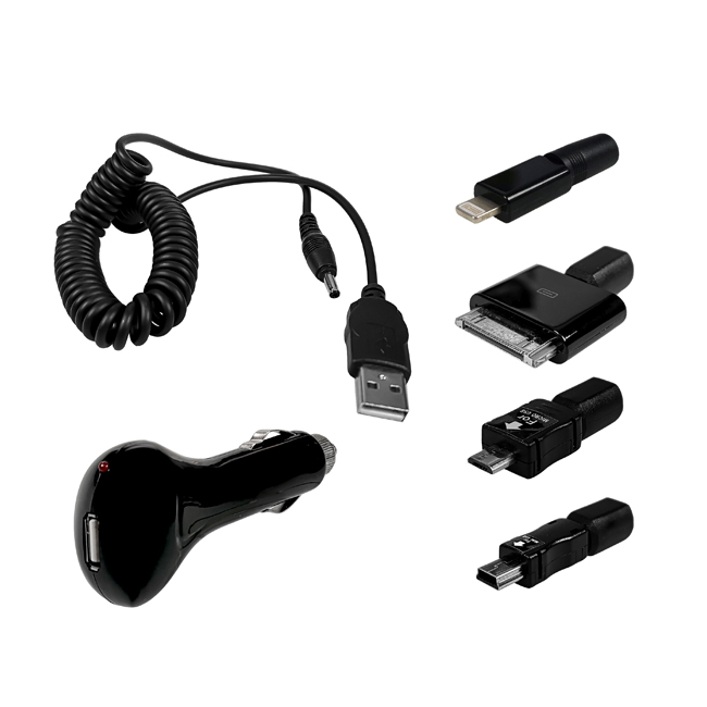 MOBILLADER MULTI 12+24V M/IPHONE LIGHTNING