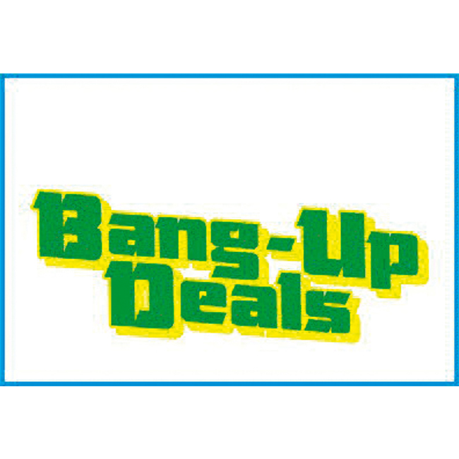 KLISTREMERKE AUTOWATVIW BANG UP DEALS