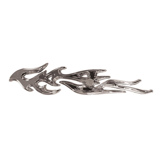 EMBLEM METALLIC FLAME