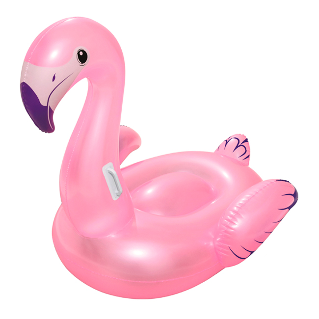 OPPBLÅSBAR FLAMINGO 127 CM