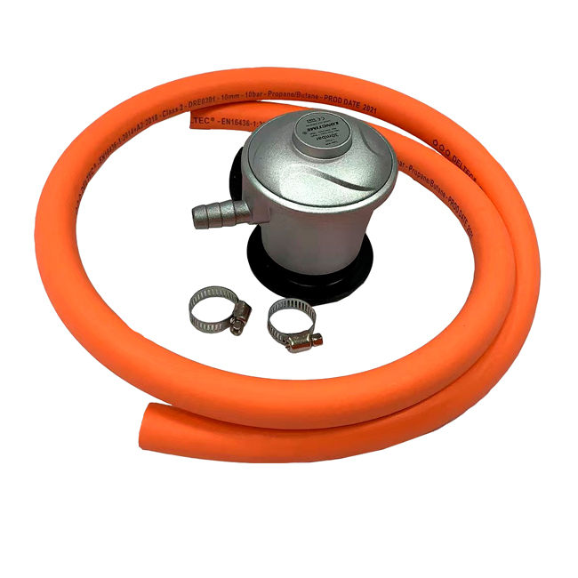 GASS REGULATORSETT M/SLANGE 1,2M-EN GODKJ.
