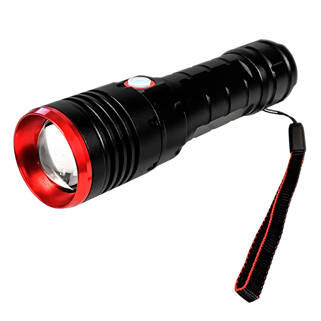 LOMMELYKT 1000 LUMEN OPPLADBAR OG VANLIG