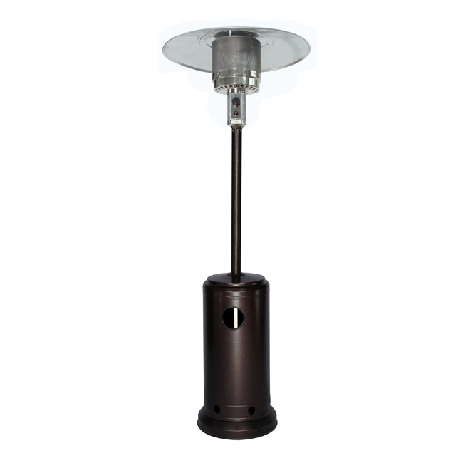 TERRASSEVARMER GASS SORT 13KW M/REGULATOR