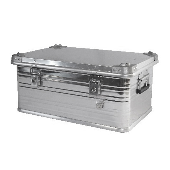 ALUMINIUMSKASSE 76 LITER M/LÅS