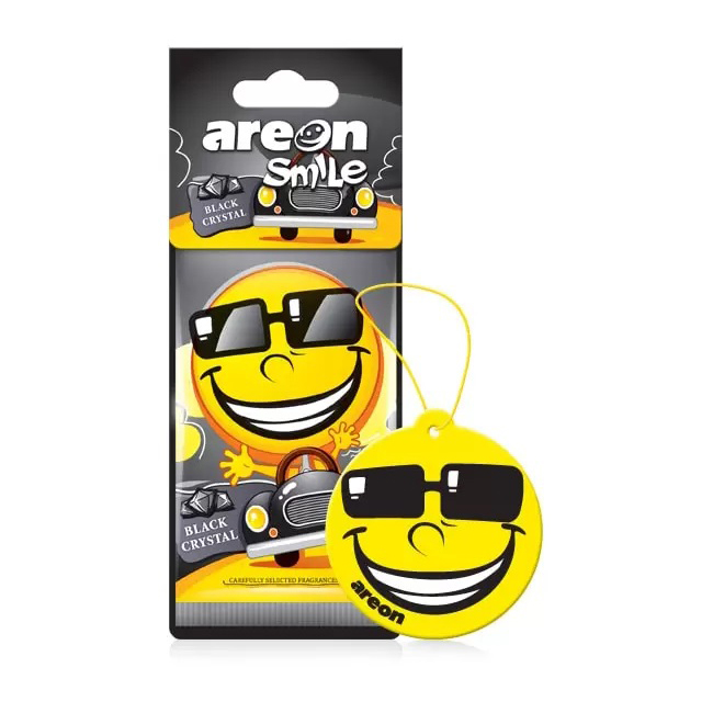 LUFTRENSER SMILEY BLACK CRYSTAL