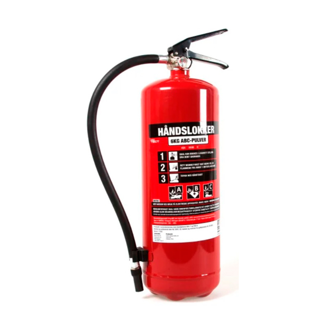 BRANNSLUKKER 6 KG ABC- PULVER 43A