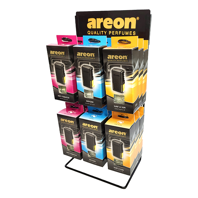 LUFTFRISKER AREON STATIV METALL 6 PIGGER